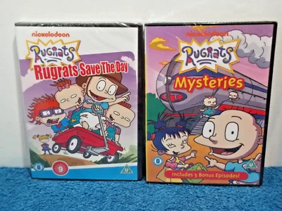 Rugrats Save the Day? Mysteries (2 x Nickelodean DVD's) - New and Sealed - Rare - Image 1 of 3