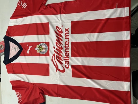 2022/23 #5 POCHO GUZMÁN Chivas De Guadalajara Home Men's Large Jersey Cover