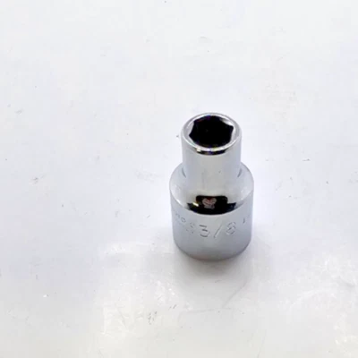 (QTY 3) PROTO® - 412H 3/8" Drive 6-Point 9mm Metric Standard Socket - Image 1 of 4