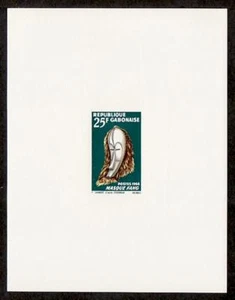 Gabon Sc190 International Negro Arts Festival, Fang Mask, Deluxe Proof. - Picture 1 of 1