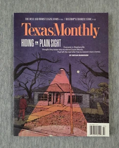 Texas Monthly Magazine 2023 July Stephenville Susan Woods NEW - Imagen 1 de 5