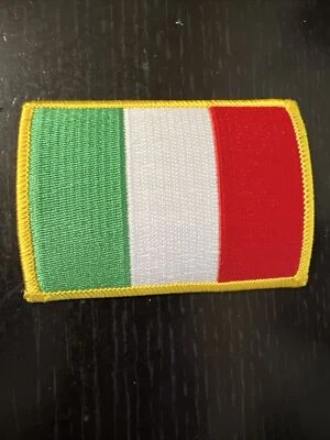 Italy Flag Italian embroidered patch - Image 1 of 2