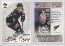 2001-02 Pacific Private Stock Gold /106 Adam Oates #100 HOF