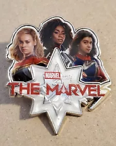 Disney Marvel Studios 2023 The Marvels Movie Carol, Kamala, Monica Trio Pin NEW - Picture 1 of 2