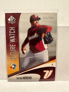 2006 SP Authentic WBC Future Watch #764/999 Victor Moreno #WBC-97