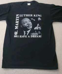 Martin Luther King Vintage T Shirt - Rap Tees - I Have A Dream - Size Medium - Picture 1 of 5