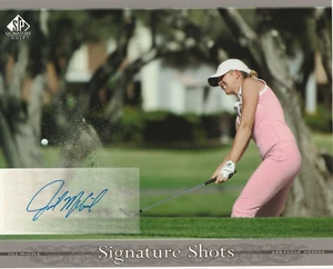 2005 UD SP SIGNATURE GOLF SIGNATURES SHOTS 8x10 AUTO LPGA - JILL McGILL - Picture 1 of 2