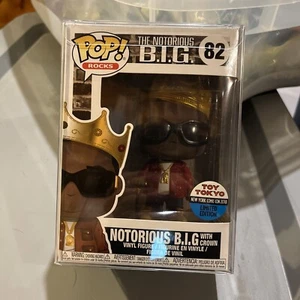 Funko Pop! - Il famoso B.I.G. Con Corona #82 Giocattolo Tokyo NYCC 2018 Fumetto Con - Foto 1 di 2