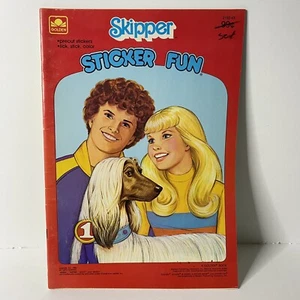 Barbie Whitman 1980 Skipper Sticker Fun Vintage Book New Never Used - Picture 1 of 8