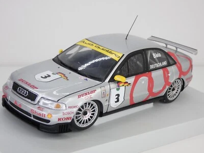 Audi A4 Biela Tourenwagen Weltmeister 1995 selten Spielzeug Sammlerstück Oldtimer Modell - Bild 1 von 4