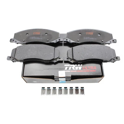 Juego de pastillas de freno TRW ultra delanteras poco metálicas para Saab 9-5 con rotores delanteros de 337 mm Foto 1 de 4