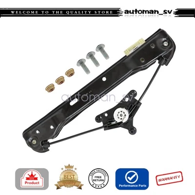 Fits 15-18 Mercedes C300 C63 AMG C350e C43 Window Regulator Rear Passenger Side - Image 1 of 4