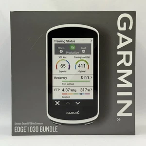 PIEZAS REPARACIÓN NECESITA BATERÍA ¡Leer! Paquete de computadora para bicicleta Garmin Edge 1030 GPS negra - Imagen 1 de 19