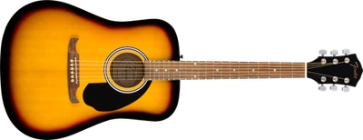 Guitarra Acústica Fender FA-125 Dreadnought Diapasón Nogal Sunburst con Bolsa Foto 1 de 2
