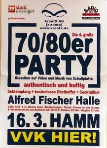 70/80 Party - Hamm 2013 - Veranstaltungs-Poster  A3 - Picture 1 of 1