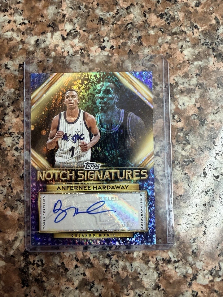 2025 Topps Topps Notch Signatures#TNS-AH Anfernee Hardaway Holo Foil - Image 1 of 2