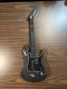 Playstation 2  RedOctane KRAMER STRIKER Guitar Hero No Dongle Untested - Picture 1 of 12