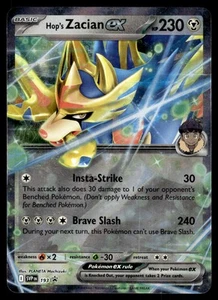 Hop's Zacian ex SVP193 SV: Scarlet & Violet Promo Cards Pokemon - Picture 1 of 2