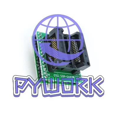 1PCS SO28 SOIC28 SOP28 to DIP28 Programmer adapter Socket Module K85 - Image 1 of 4