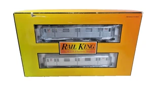 MTH RailKing 30-2671-1 R-62 Subway 4 Car Set. Two motors, PS-2 Sound. New - Picture 1 of 6