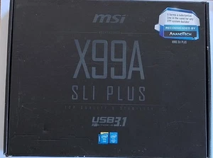 MSI X99A SLI Plus + Intel Core i7-5930K + Kühler + 16GB G.Skill RipJaws 4 | X99 - Afbeelding 1 van 7