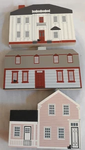 Cat's Meow Collector's Club Houses 92-94 Abigail Adams Pearl Buck Lilliam Gish - Imagen 1 de 23