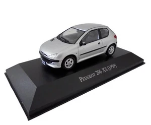Peugeot 206Xs - grau - 1999 - Modellauto Maßstab 1:43 - Bild 1 von 2