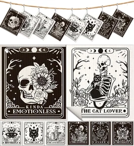 8 Stück Wiederverwendbare Küchengeschirrtücher - Saugfähig, Schnell Trocknend, Waschbar Schwedisch To - Bild 1 von 12