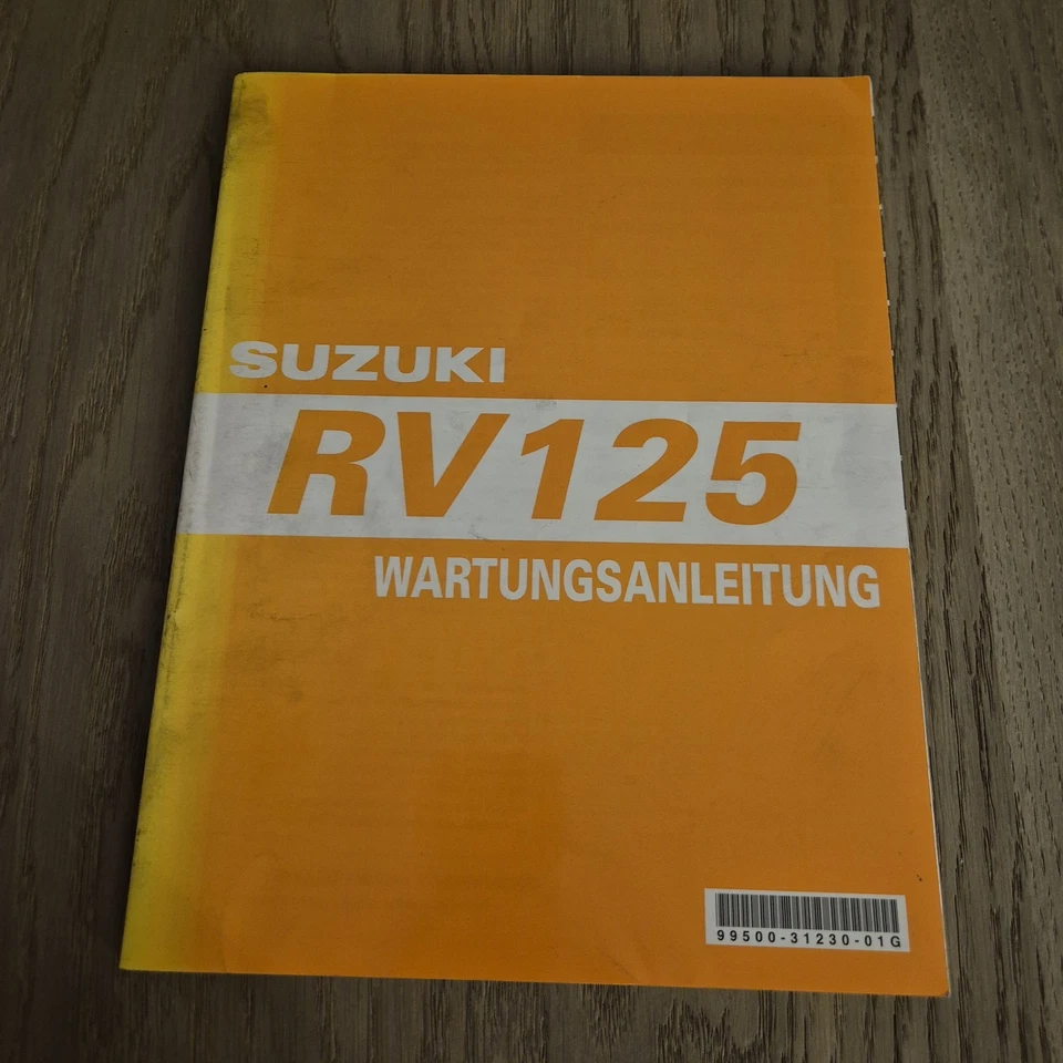 Suzuki RV 125  2003  Werkstatthandbuch Reparatur Wartung - Bild 1 von 3
