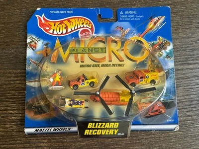Hot Wheels Planet Micro Blizzard Recovery Team 89946 • 1999 • New Sealed - Image 1 of 4