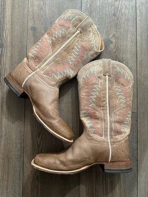 Botas Justin Kids’ Bent Rail 340JR Sierra Tostadas Talla 6C (Mujer 7.5) Estampado Avestruz Foto 1 de 4