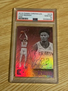 2019 Panini Chronicles Cam Reddish #215 Pink PSA 10 - Picture 1 of 2