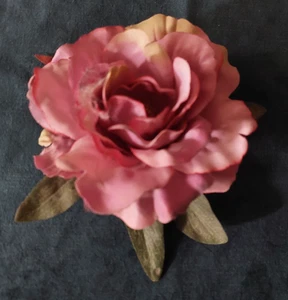 Stoffblume hellrosa - Bild 1 von 3