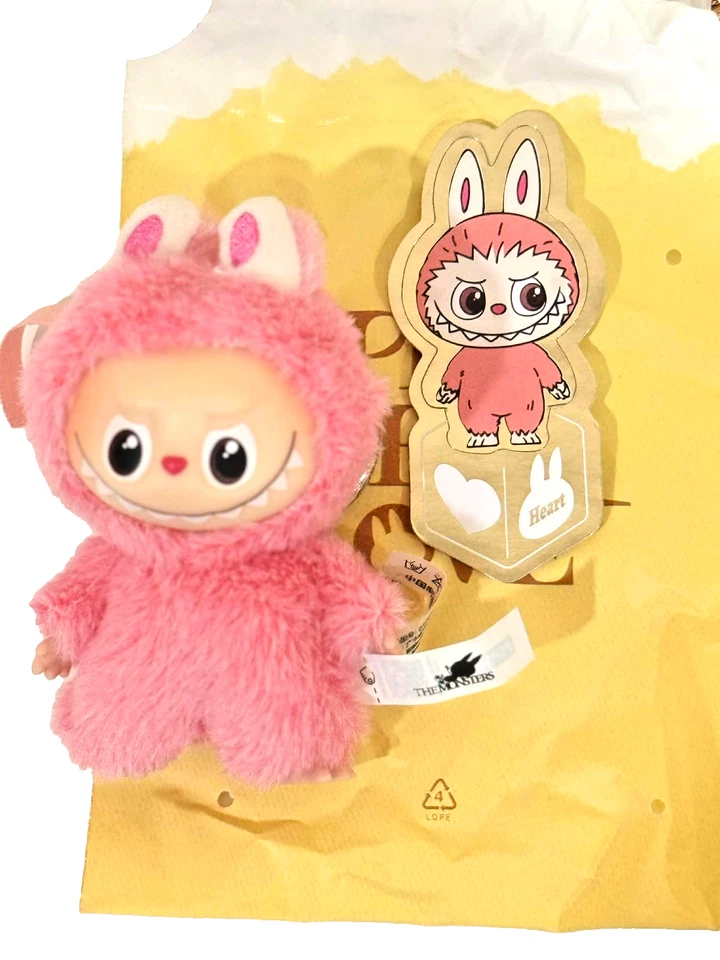 100% AUTHENTIC! Mini Labubu SECRET "HEART" LETTER Pin For Love PENDANT POPMART🔥 - Image 1 of 4