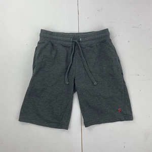 FARAH Shorts Small Grey Mens Elastic Waist Sweatpant Drawstring - Picture 1 of 11