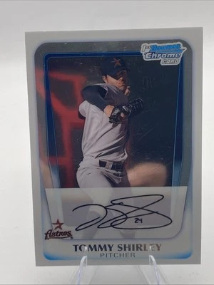 2011 Bowman Chrome Prospects Tommy Shirley #BCP150 - Image 1 of 2