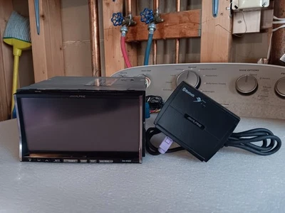 ALPINE Double DIN INA-W900 Stereo Receiver Radio MP3 CD USB Deck GPS Dolby Sound - Image 1 of 4