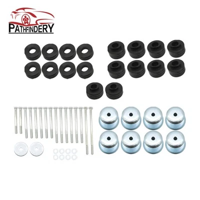 For 1999-2007 Ford F250 F350 Super Duty KF04058BK Body Cab Mount Bushings Kit - Image 1 of 4
