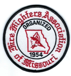 Fire Fighters Association of MO Missouri patch - NEW! - Picture 1 of 1