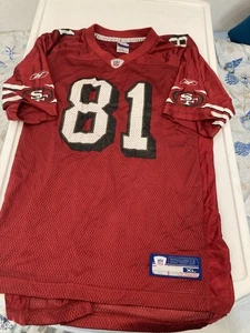 Reebok Youth Jersey San Francisco 49ers #81 Terrell Owens XL Size 18-20 - Picture 1 of 4