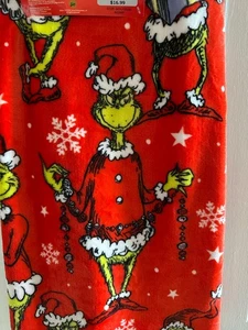 How The Grinch Stole Chrismas Red Cindy Loo Who 50"x70" Ultra Soft Throw Blanket - Picture 1 of 4
