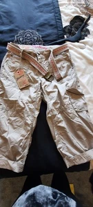 bnwts mantaray crop prants size 10 belted - Bild 1 von 9
