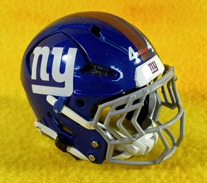 New York Giants custom 3D printed pocket pro size football helmet Scatman - Picture 1 of 6