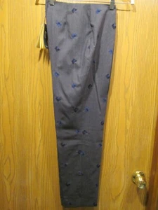 Piazza Sempione Damen graue Wollmischung Honia gestreifte Hose Gr. 44 NEU - Bild 1 von 11