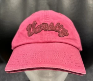 Aeropostale Varsity Mütze Kappe dunkelrosa Erwachsene gebraucht Strapback - Bild 1 von 6
