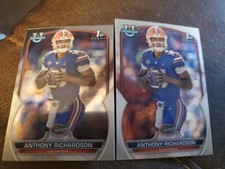 2022 Bowman University Chrome Anthony Richardson 1st Base #65