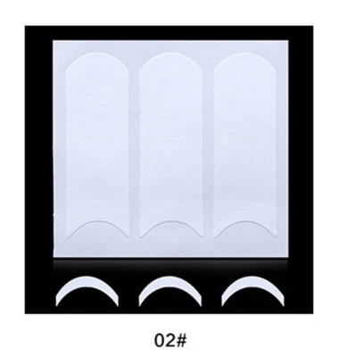 Guías de puntas francesas pegatina manicura borde rayas arte en uñas dedos decoración hágalo usted mismo Foto 1 de 4