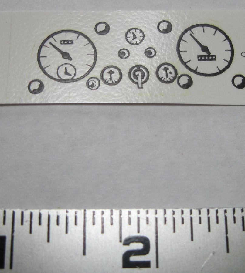 Calcomanía de tobogán acuático para tablero de instrumentos de camión de bomberos Doepke Rossmoyne ENVÍO CON SEGUIMIENTO Foto 1 de 1