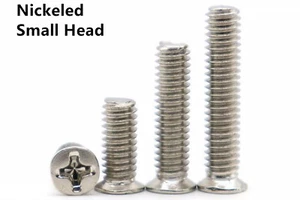 Tornillos de cabeza pequeña planos avellanados Phillips no estándar con niquel M2 M2,5 M3 M4 - Imagen 1 de 12