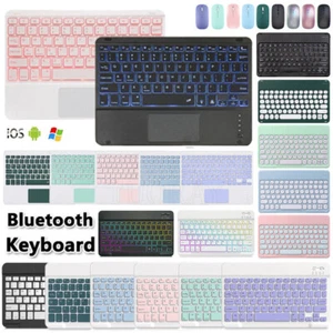 Wireless Bluetooth Keyboard Mouse For Lenovo Tab M11 TB-330FU/331FC 11'' 2024 - Picture 1 of 89